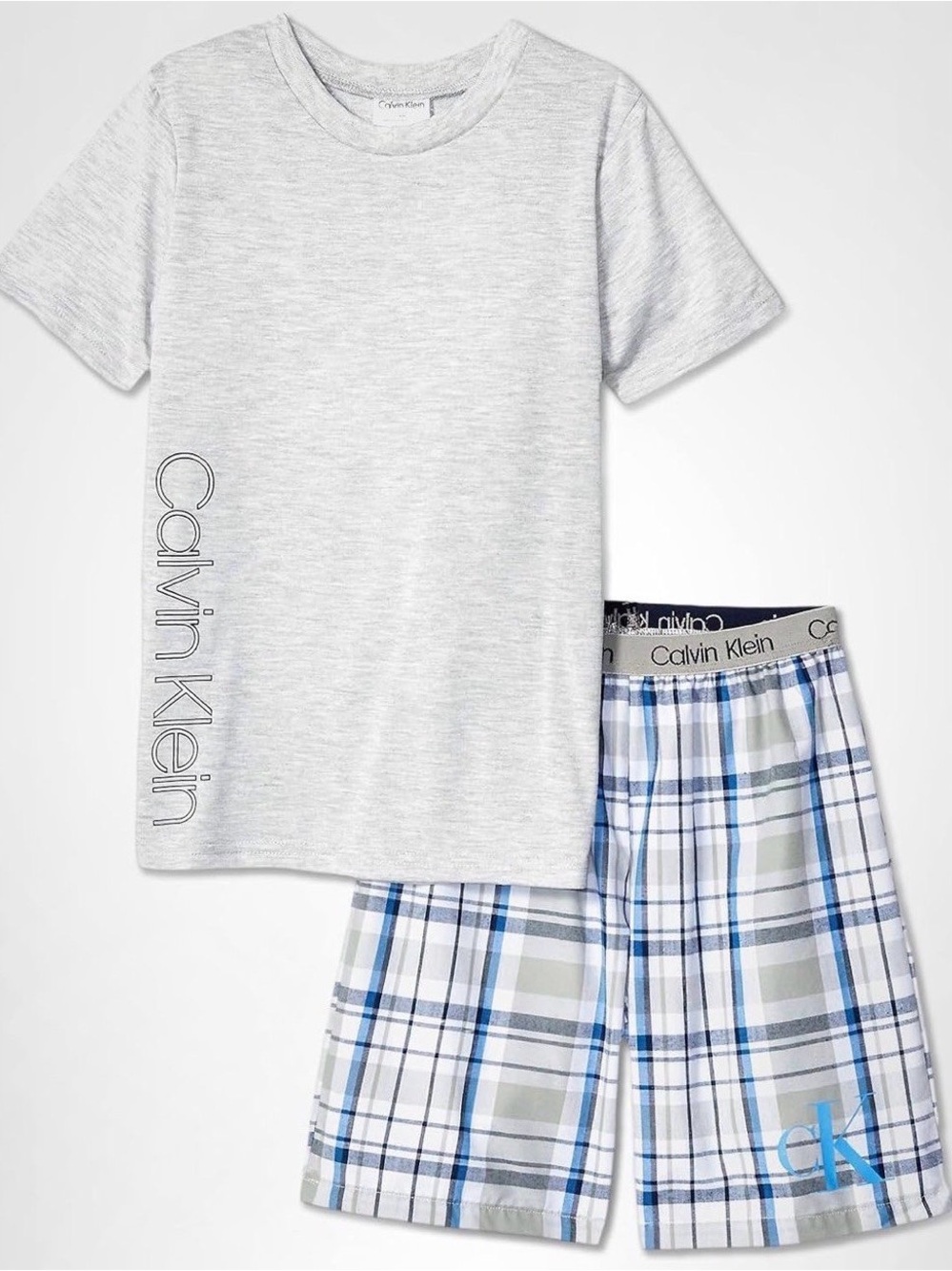 Calvin Klein Youth Pajama Set, Boy’s Large (10-12)